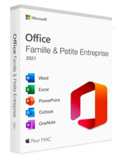 Microsoft Office Home & Business 2021 France (1 Mac) format numérique