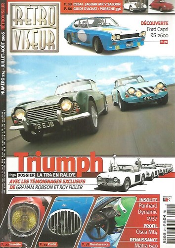 Retroviseur 214 triumph tr4 - triumph,