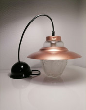 Lustre vintage, verre avec