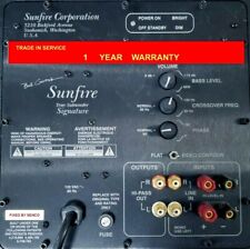 Sunfire True MK II Subwoofer Signature Amp Module, *** REPAIR SERVICE ***