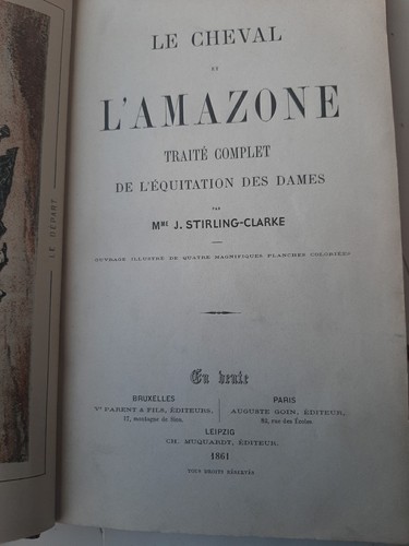 Cheval amazone traité - le,