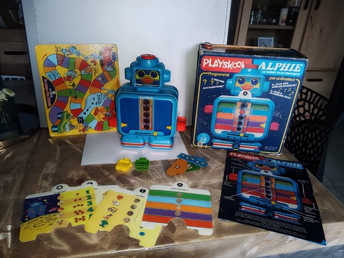 Ancien jouet robot 1980 - ancien,