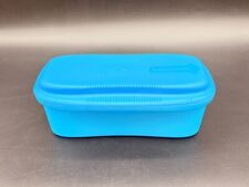 Blue Tupperware Microwave Pasta Spaghetti Ravioli Macaroni Maker Cooker 6775
