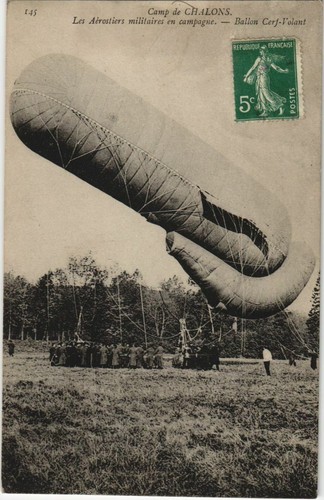 Camp chalons ballon cerf - de,