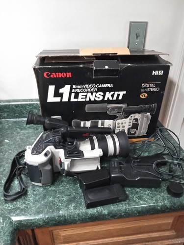 Canon hi8 8mm camcorder - camcorder, 15x
