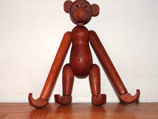 Grand Singe en Bois Teck