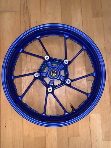 Jantes avant yamaha mt09 blue - yamaha,