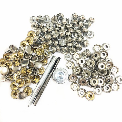 Metal snap button - button, set