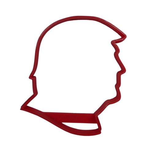 Donald trump silhouette cookie - donald,