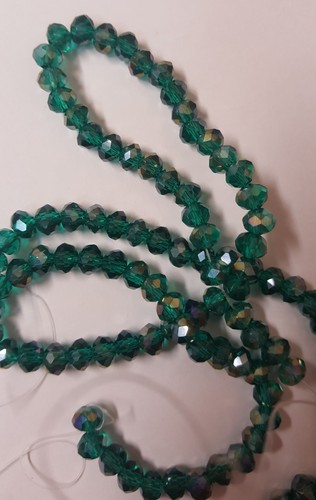 Perles rondes a facettes - 50,