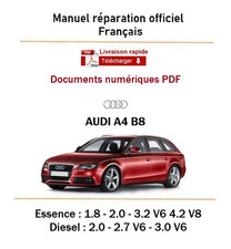 Audi A4 B8 Manuel réparation