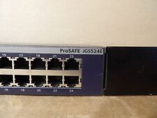 NETGEAR ProSafe Plus JGS524EV2 24-Port Gigabit Network Switch - Included Earc...
