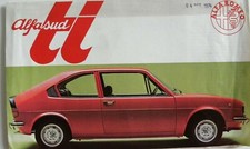 Brochure  ALFA-ROMEO  ALFASUD