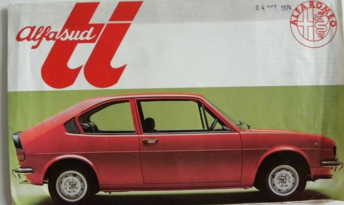Brochure alfa romeo alfasud - ,