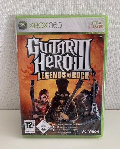 Xbox 360 jeu guitar hero - xbox,