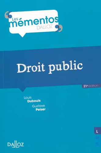 Droit public 21e éd - public, éd.,
