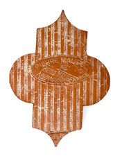 Carreau de terre cuite ancien, Pierre Maurel Aubagne, Provence France