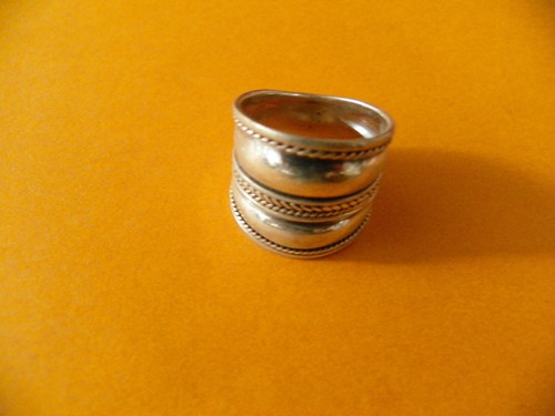 Bague argent - en,