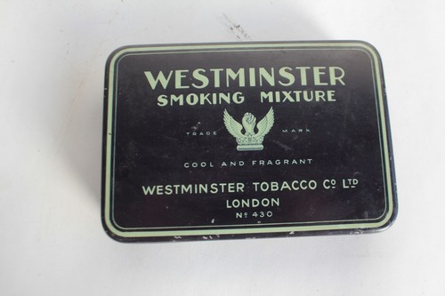 Boîte tabac tôle - à,