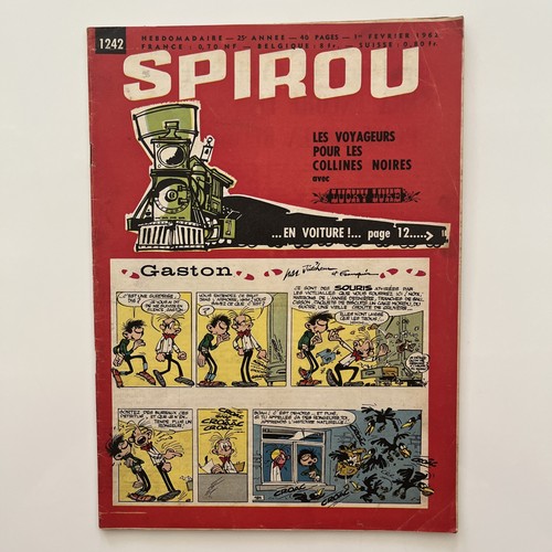 Spirou hebdomadaire 1242 - hebdomadaire,