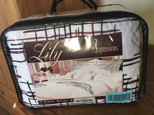 Euc lily impressions 7pc duvet - lily,