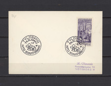 s50780 SWEDEN Cover Special Cancell. 1957 SCOUT NTO Tylosand