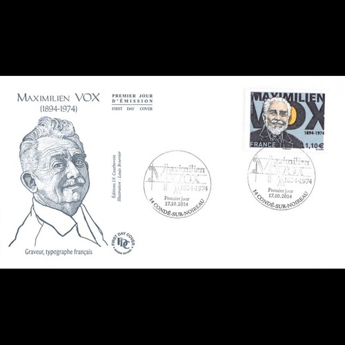 Fdc maximilien vox graveur - -,