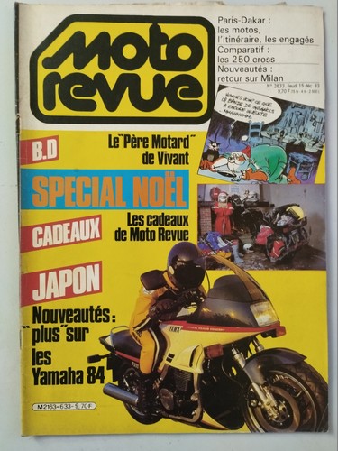 Moto revue 2633 12 1983 - revue, n°2633