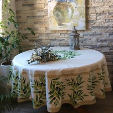 Nappe Ronde 1m80 Coton