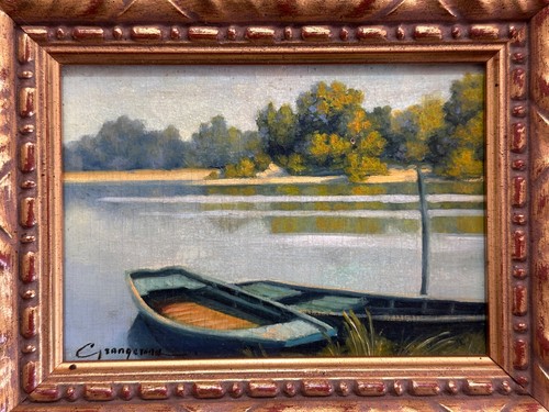 Petit tableau ancien huile - tableau,