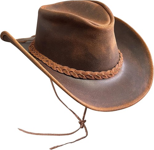 Chapeau cowboy cuir pour - cowboy,