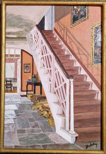 Charmant tableau réalisme - tableau,