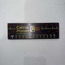 Caline CP-206 Guitar Pedal Power Supply True Isolated Pedalboard (No Cords)