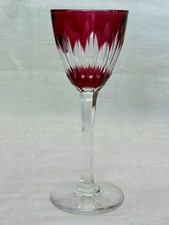VERRE A PIED EN CRISTAL DE
