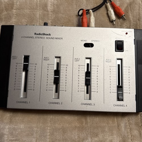 Radio shack channel stereo - 4,