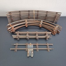 JEP S Lot de Rails Courbe + Droit Circuit Train Vintage Modelisme Ferroviaire
