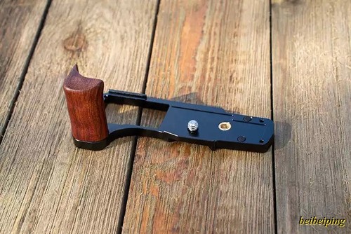 Fotodiox wooden grip bracket - wooden, l-bracket