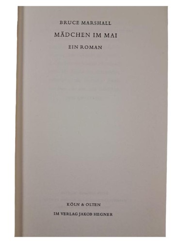Bruce marshall fille mai - bruce, en