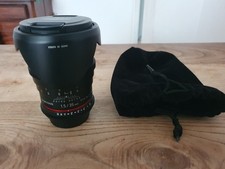 Samyang EF 35mm T1.5 – Cine Lens, Excellent Condition Canon mount