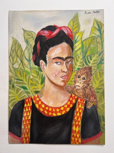 Frida kahlo dessin - dessin, sur