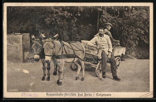 Carte postale bad berka - carte,
