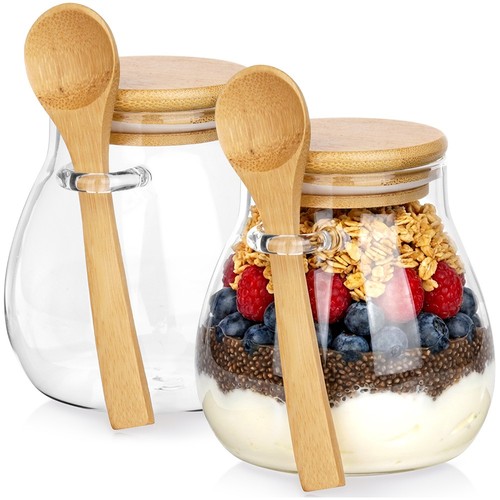 Pots yaourt dessert bocaux - pots,