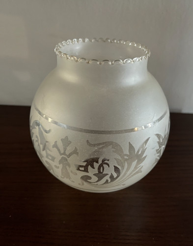 Globe abat jour verre - abat-jour, grave