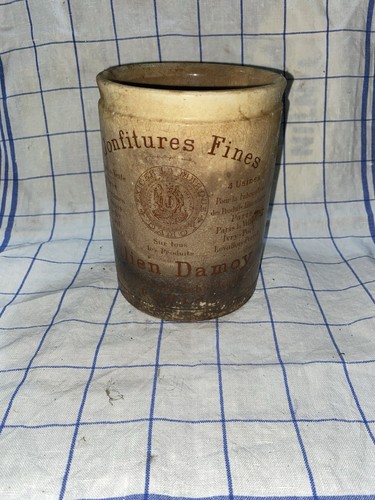 Pot confiture ancien julien - pot,