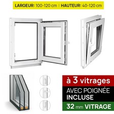 Fenêtre PVC Triple Vitrage de