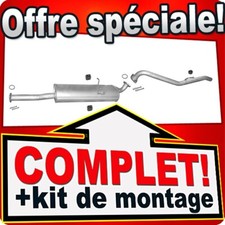 Échappement pour MAZDA B2500 2.5 D Diesel Pick-Up 1996-2002 Silencieux