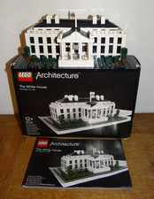 Lego Box Architecture White House 21006 100% Complete with Notice and Box