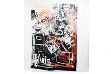 CHANEL Scarf Stole Shawl Coco Mark Logo Mademoiselle Graffiti Cashmere 3859k