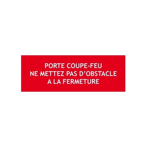 Panneau porte coupe feu - panneau, "porte