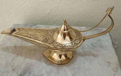 Lampe aladdin chirag - lampe, laiton